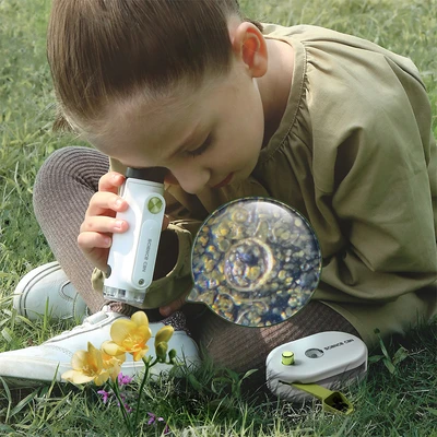 Gambar Science Can Set Portable Microscope Upgrade - Putih