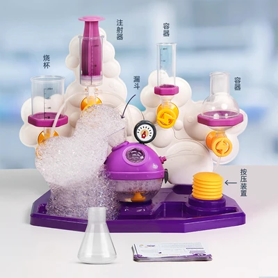 Gambar Science Can Set Bubble Science Experiment Super Lab - Ungu