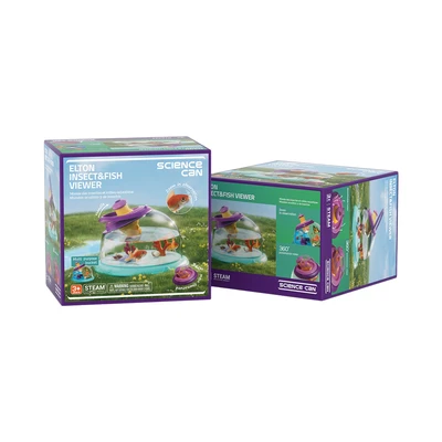 Gambar Science Can Set Elton Insect & Fish Viewer Transparan
