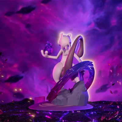 Gambar Funism Twinkmont Minifigure Mewtwo - Mix