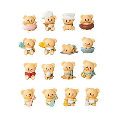 Gambar Funism Minifigure Butterbear Baked With Love Series Cubby Face Random