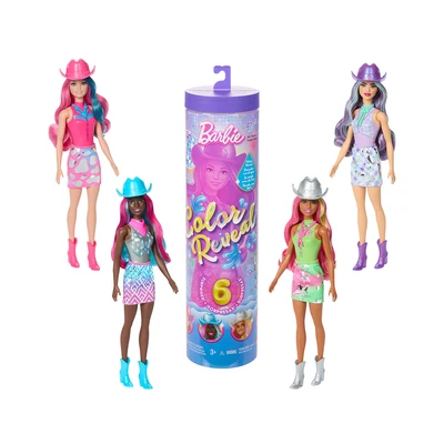 Gambar Barbie Set Boneka Color Reveal Disco Star Random
