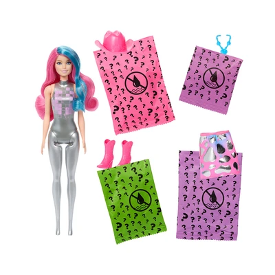 Gambar Barbie Set Boneka Color Reveal Disco Star Random