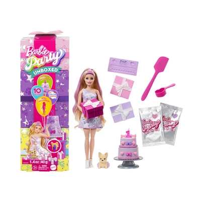 Gambar Barbie Set Pet Birthday Party Unboxed Random