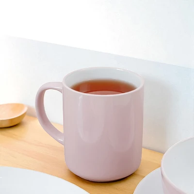 Gambar Appetite Nola Perlengkapan Makan Keramik Stoneware Set 8 pcs - Pink