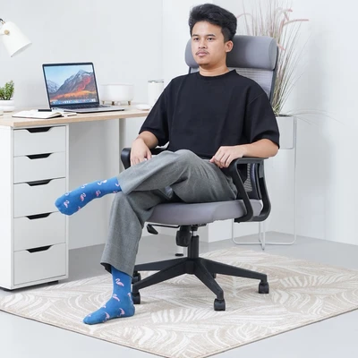 Gambar Informa G Zilton V2 Kursi Kantor Sandaran Tinggi - Abu-Abu