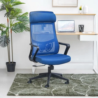 Gambar Informa G Zilton V2 Kursi Kantor Sandaran Tinggi - Biru