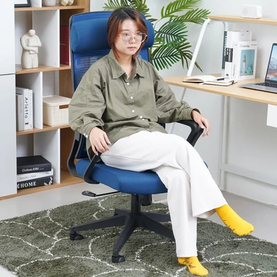 Gambar Informa G Zilton V2 Kursi Kantor Sandaran Tinggi - Biru