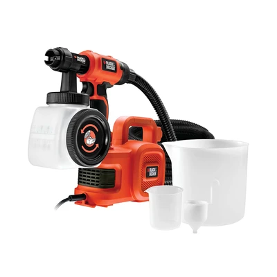 Gambar Black & Decker Alat Semprot Cat Hvlp400-B1 - Oranye