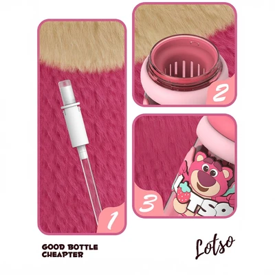 Jual Ataru Botol Minum Tritan Dengan Sedotan Infuser Lotso 1 2 Liter ...