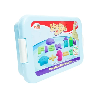 Gambar Paso Set Mainan Pasir Motion Creative Learning Suitcase - Mix