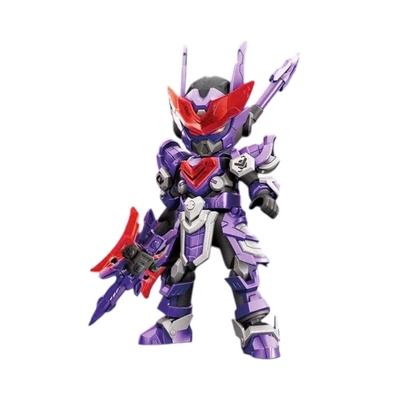Gambar Blokees Hero Infinity Armor Version Action Figure Lubu Battle Suit - Ungu