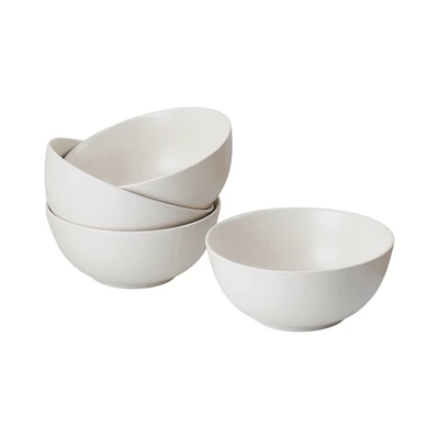 Gambar Appetite Oliver Mangkuk Saji 15 cm Set 4 pcs - Putih Off