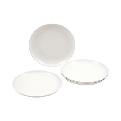 Gambar Appetite Oliver Piring Makan Porcelain 25 cm Set 4 pcs - Putih