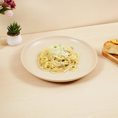 Gambar Appetite Oliver Piring Makan Porcelain 25 cm Set 4 pcs - Cokelat