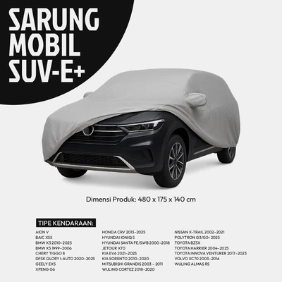 Gambar Otto Klasse Prime Cover Mobil Tipe Suv-E 2 Layer Peva - Hitam