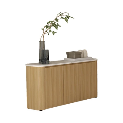 Gambar Informa Carlson Rak TV High - Putih Oak