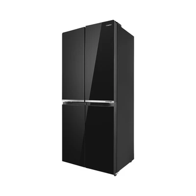 Gambar Hisense Kulkas 4 Pintu Side By Side 427 Liter RQ556N4IBU - Hitam