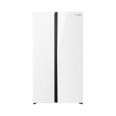 Gambar Hisense Kulkas 2 Pintu Side By Side 427 Liter RS708N4IWU - Putih