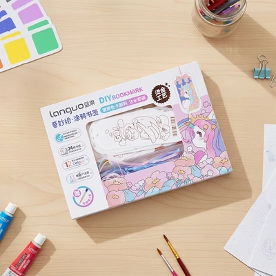 Gambar Ataru Set 24 pcs Pembatas Buku Doodle DIY V1 - Mix