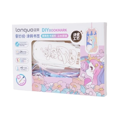 Gambar Ataru Set 24 pcs Pembatas Buku Doodle DIY V1 - Mix