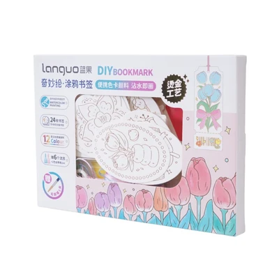 Gambar Ataru Set 24 pcs Pembatas Buku Doodle DIY V2 Random