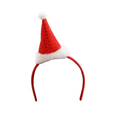 Gambar Noelle Bando Natal Christmas Hat - Merah