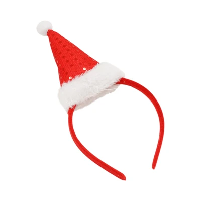 Gambar Noelle Bando Natal Christmas Hat - Merah