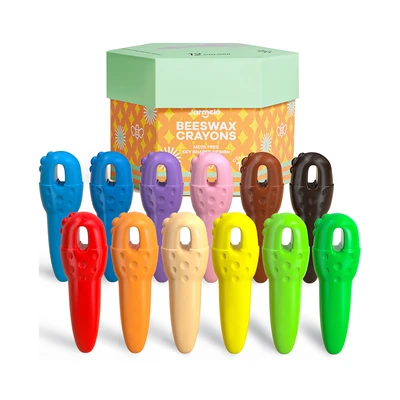 Gambar Jarmelo Set 12 Pcs Crayon Washable Key - Mix