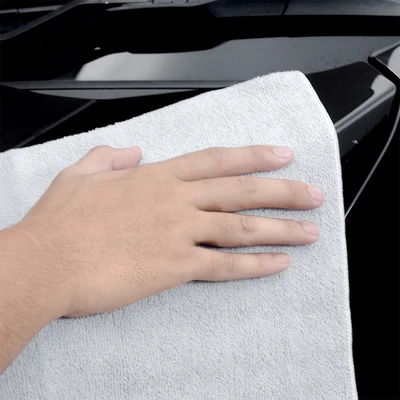 Gambar Proclean 40x40 cm Kain Lap Pengering Mobil Microfiber - Abu-Abu