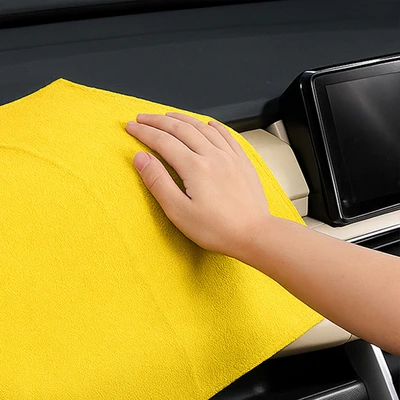 Gambar Proclean 40x40 cm Kain Lap Poles Mobil Microfiber - Kuning