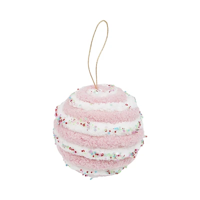 Gambar Noelle 13 cm Set 3 pcs Bola Dekorasi Natal Christmas Candy Sparkle - Mix