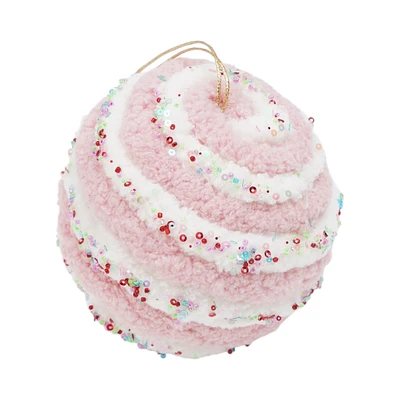 Gambar Noelle 13 cm Set 3 pcs Bola Dekorasi Natal Christmas Candy Sparkle - Mix
