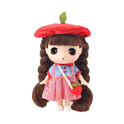 Gambar Ddung Boneka Strawberry Girl - Merah