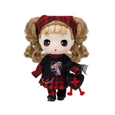 Gambar Ddung Boneka Japan Girl - Hitam/merah