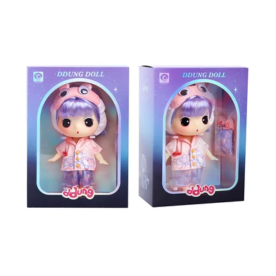 Gambar Ddung Boneka Pajama Girl - Pink/ungu
