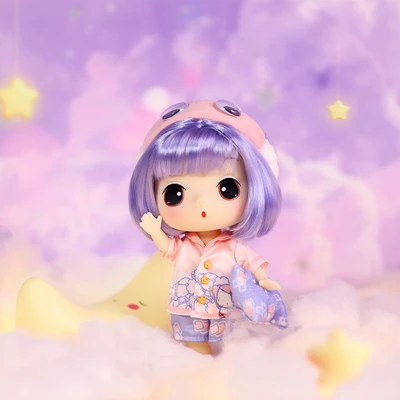 Gambar Ddung Boneka Pajama Girl - Pink/ungu