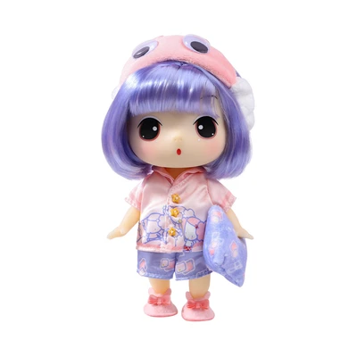 Gambar Ddung Boneka Pajama Girl - Pink/ungu