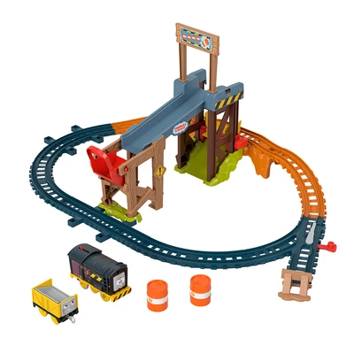 Gambar Thomas & Friends Playset Diesels Lift & Load Construction Jbw20 - Mix