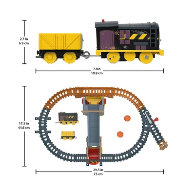 Gambar Thomas & Friends Playset Diesels Lift & Load Construction Jbw20 - Mix