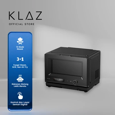 Gambar Klaz Microwave Oven Steam Fry All in One 26 Liter - Hitam
