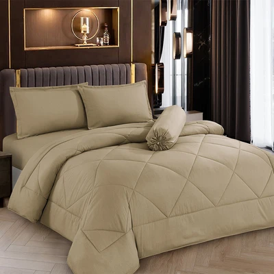 Gambar Cotton Couture 180x200 cm Seprai King Bamboo - Cokelat