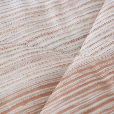 Gambar Cotton Couture 160x200 cm Set 6 Pcs Seprai Queen Katun Organic Stripe Kinji