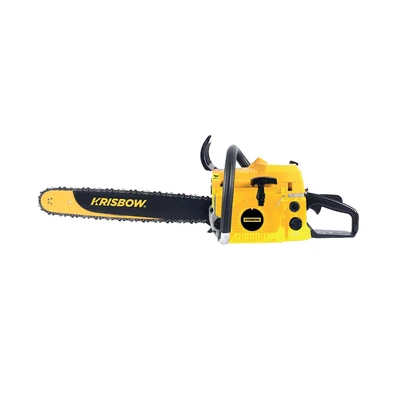 Gambar Krisbow Gergaji Mesin Bensin 14 Inch - Kuning
