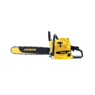 Gambar Krisbow Gergaji Mesin Bensin 22 Inch - Kuning