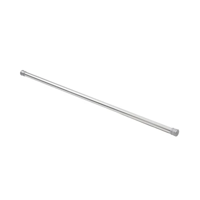 Gambar Forhom 100-185 cm Tiang Rel Tirai Kamar Mandi - Silver Nickel
