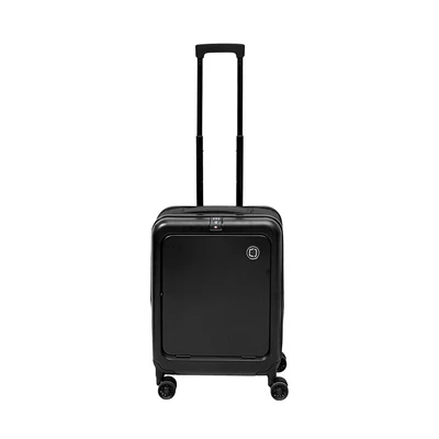 Gambar Luggo Compact Koper ABS TSA Lock Front Open 20 Inch - Hitam