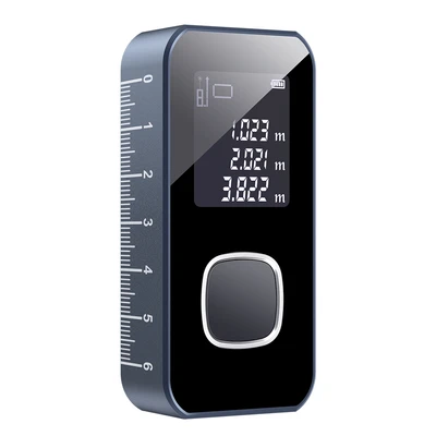 Gambar Maxbuilt 60 Mtr Alat Pengukur Jarak Laser Digital Mini - Hitam