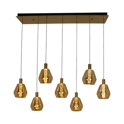 Gambar Informa Sonata Lampu Gantung Hias 7L - Gold Brass