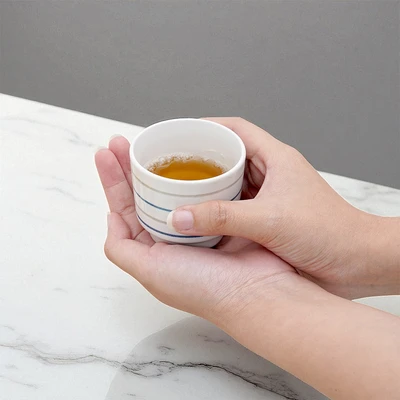 Gambar Appetite Hoshi Teko Teh & Cangkir Stoneware Dengan Nampan 500 ml Set 4 Pcs - Mix